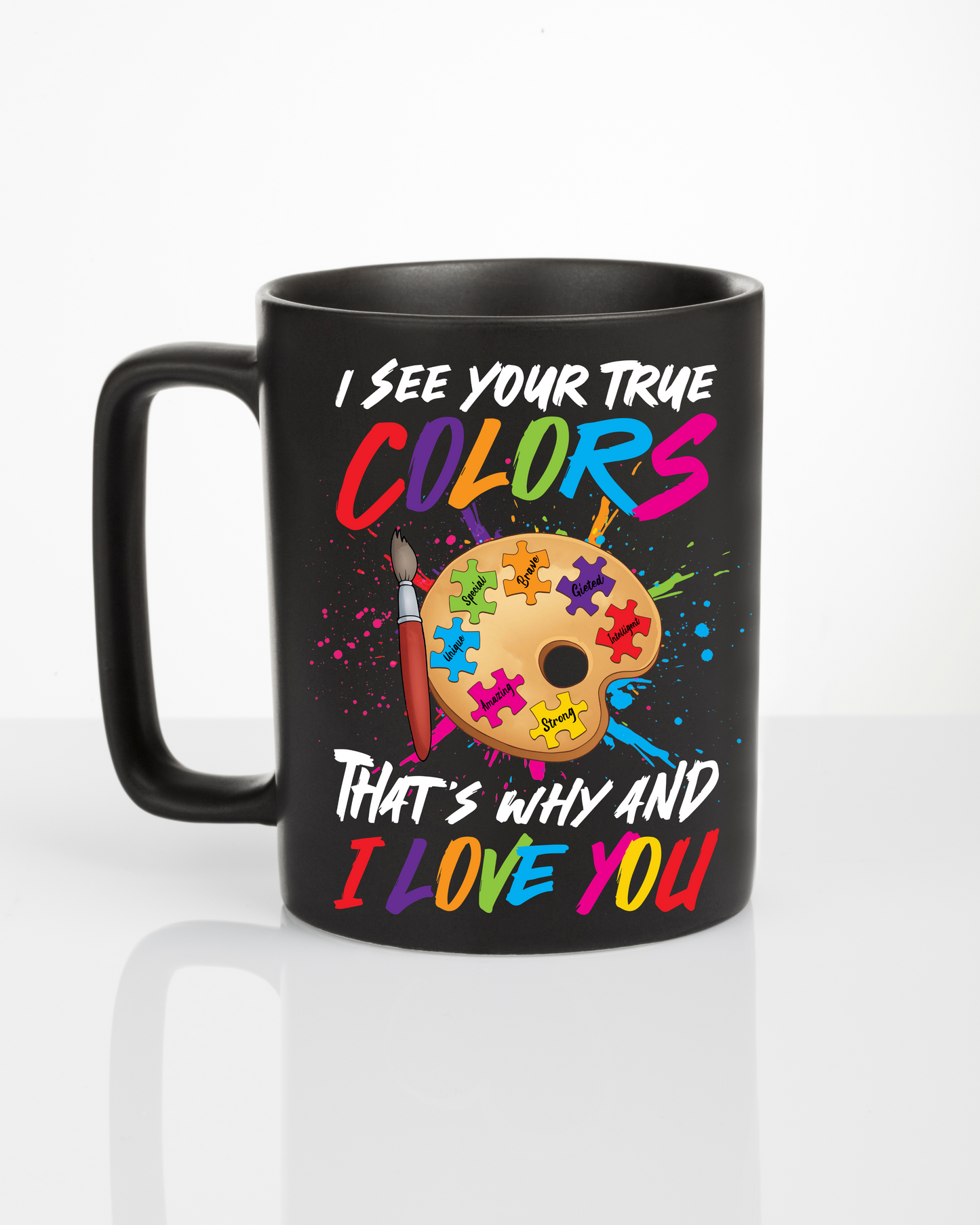 AUTISMO TAZA QUE CAMBIA DE COLOR/ AUTISM MUG HOT COLOR CHANGE MUG