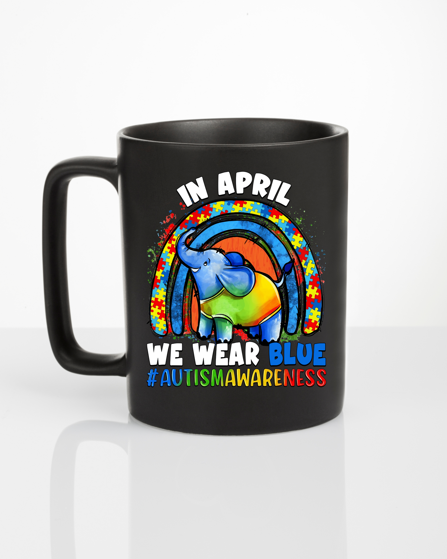 AUTISMO TAZA QUE CAMBIA DE COLOR/ AUTISM MUG HOT COLOR CHANGE MUG