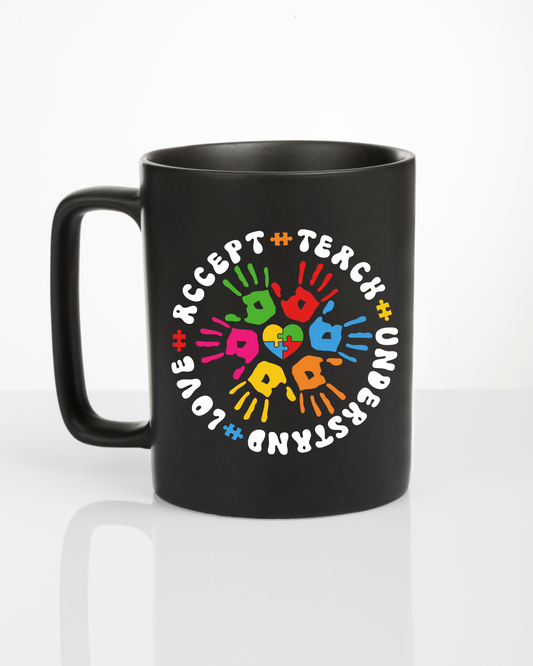 AUTISMO TAZA QUE CAMBIA DE COLOR/ AUTISM MUG HOT COLOR CHANGE MUG